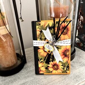 "Gather Together" Sunflower Cover Journal/Note Book/Diary Blank Pages